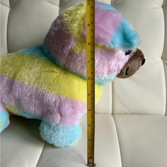 Mameshiba San Kyodai Amuse Rainbow Dog Plushie (NWT) - Picture 5 of 9
